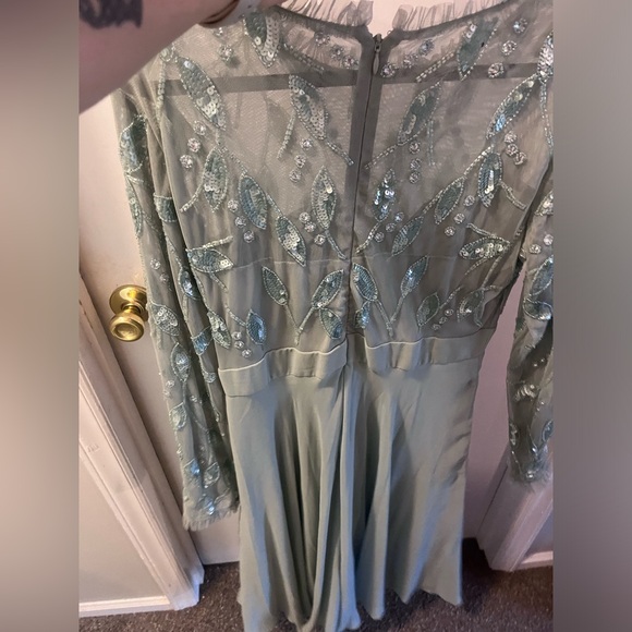 ModCloth wondering amongst dress uk 14/us 10 nwt retro cocktail party dress - Picture 5 of 7